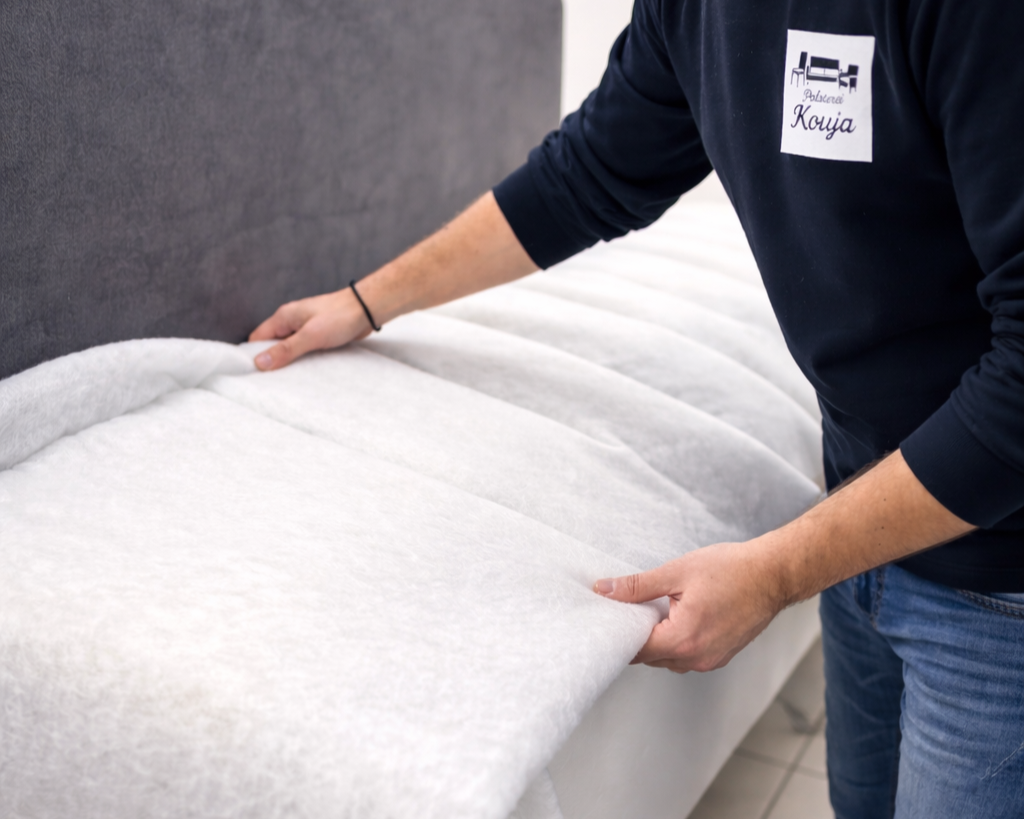 Schaumstoff austauschen Sofa Möbel reparieren Polsterei Kouja